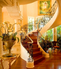别墅楼梯扶手的设计，固格澜栅方案诸多