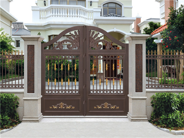 铝艺别墅庭院大门的设计要点才是它的精华所在